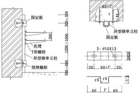 電纜橋架立柱側壁式安裝3.jpg